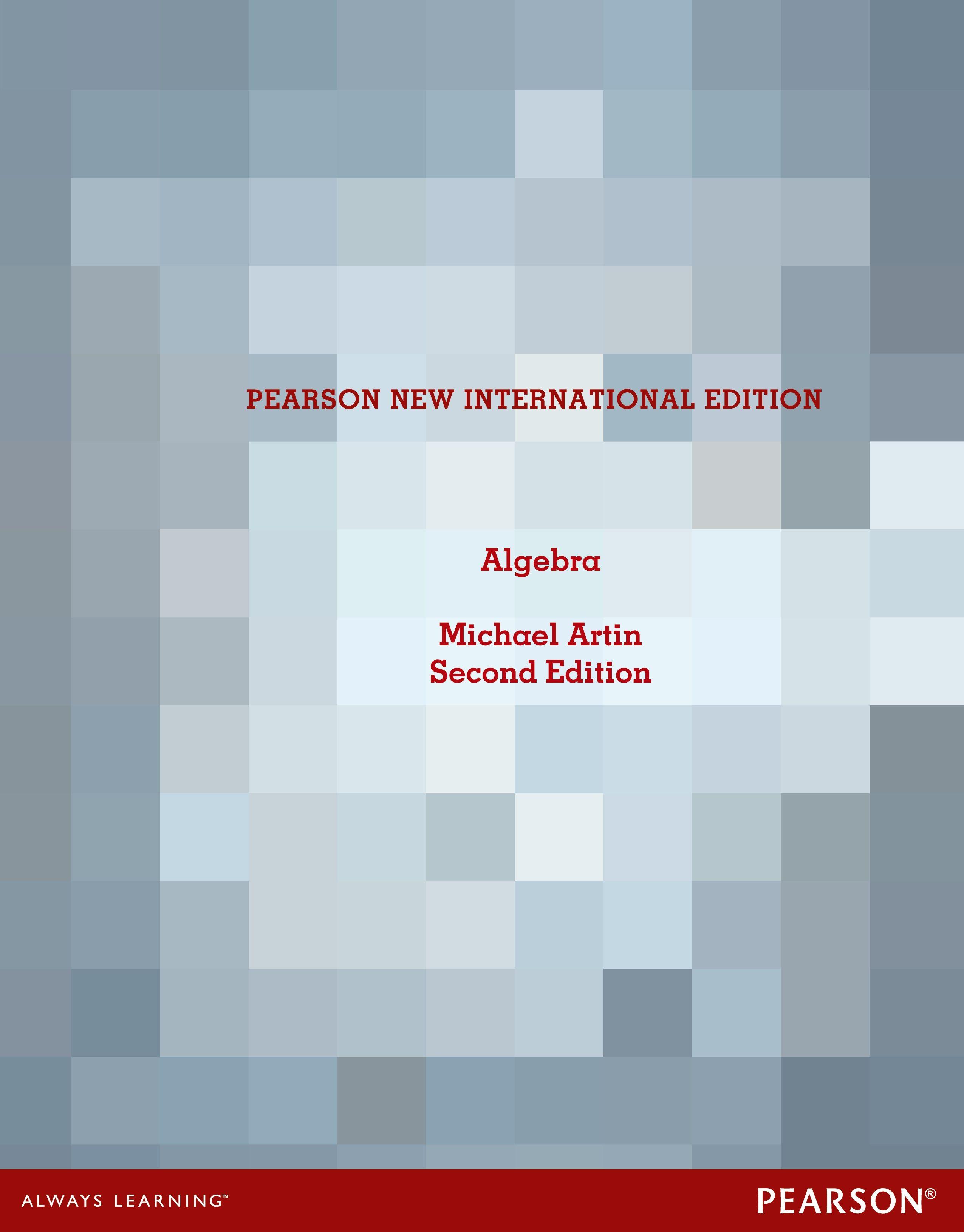 Vorderes Coverbild Algebra