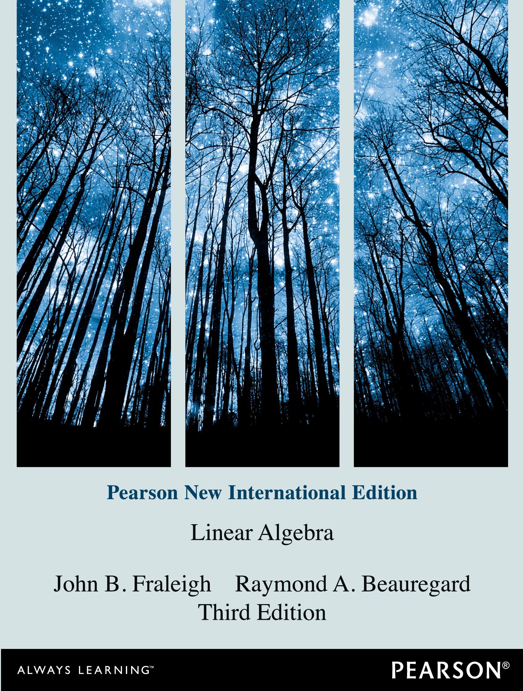 Vorderes Coverbild Linear Algebra