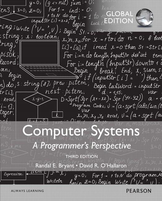 Vorderes Coverbild Computer Systems: A Programmer's Perspective, Global Edition