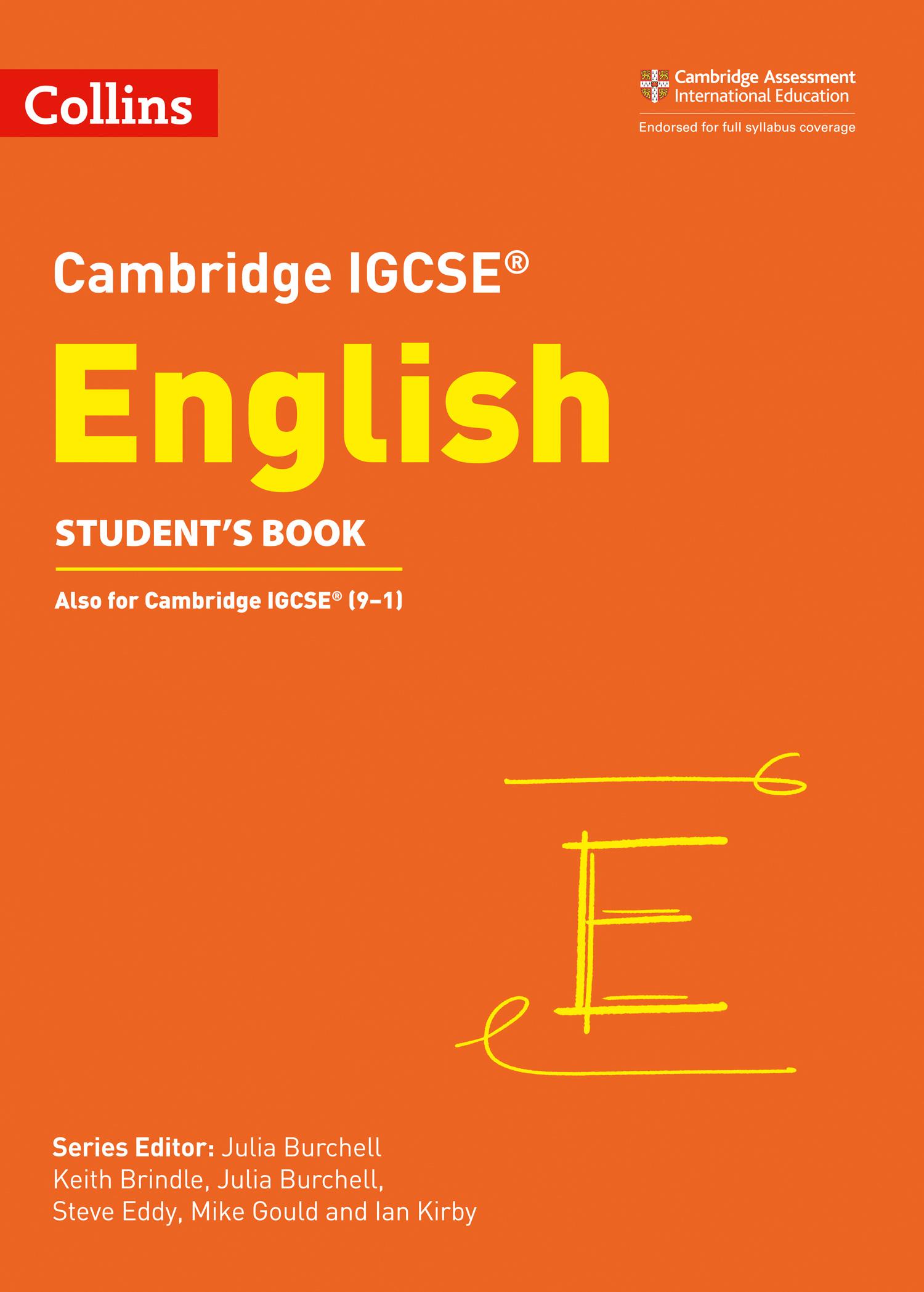 Vorderes Coverbild Cambridge Igcse(r) English Student Book