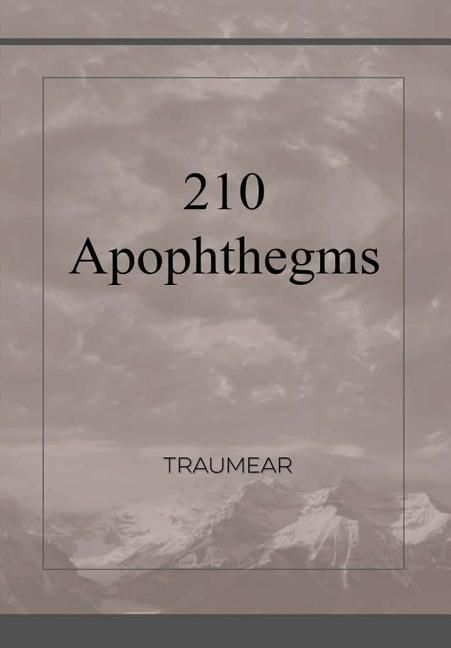 Vorderes Coverbild 210 Apophthegms