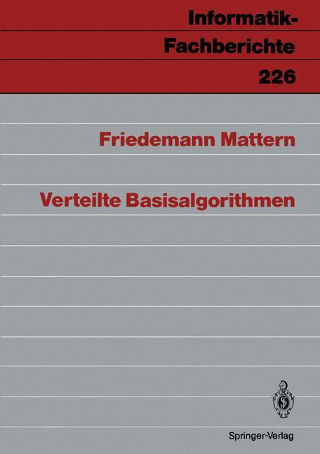 Vorderes Coverbild Verteilte Basisalgorithmen