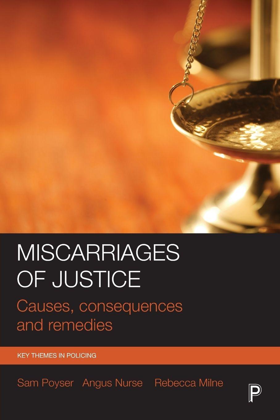 Vorderes Coverbild Miscarriages of justice