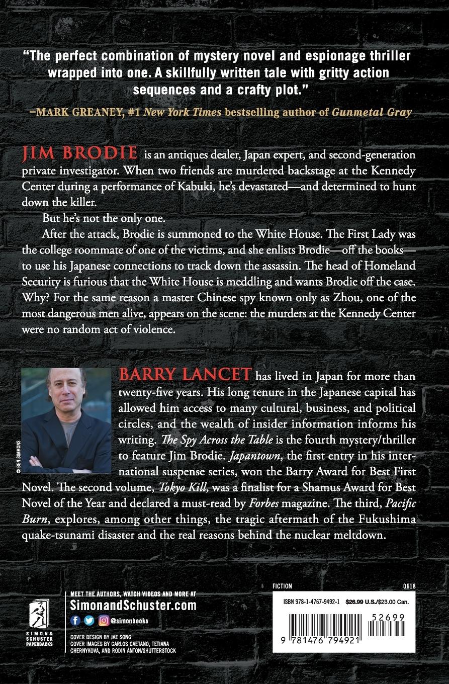 Rückseitencover The Spy Across the Table