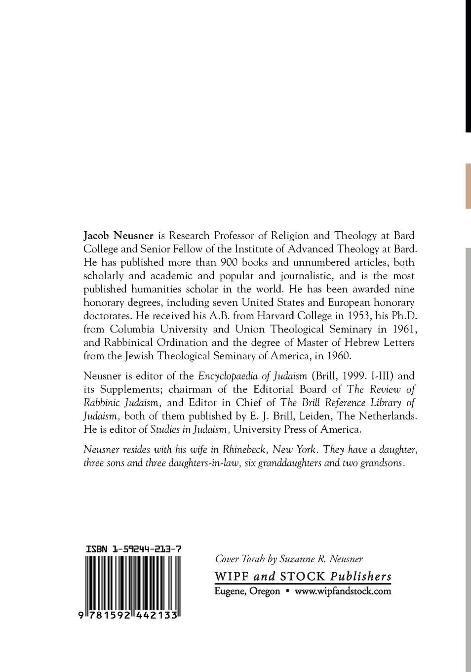 Rückseitencover Understanding Rabbinic Judaism