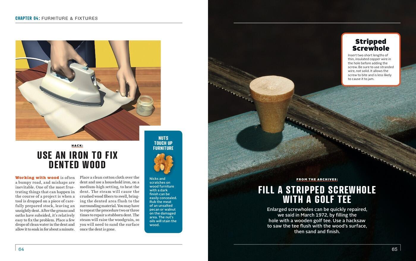 Beispielinhalt (Bild) Popular Mechanics How to Fix Anything