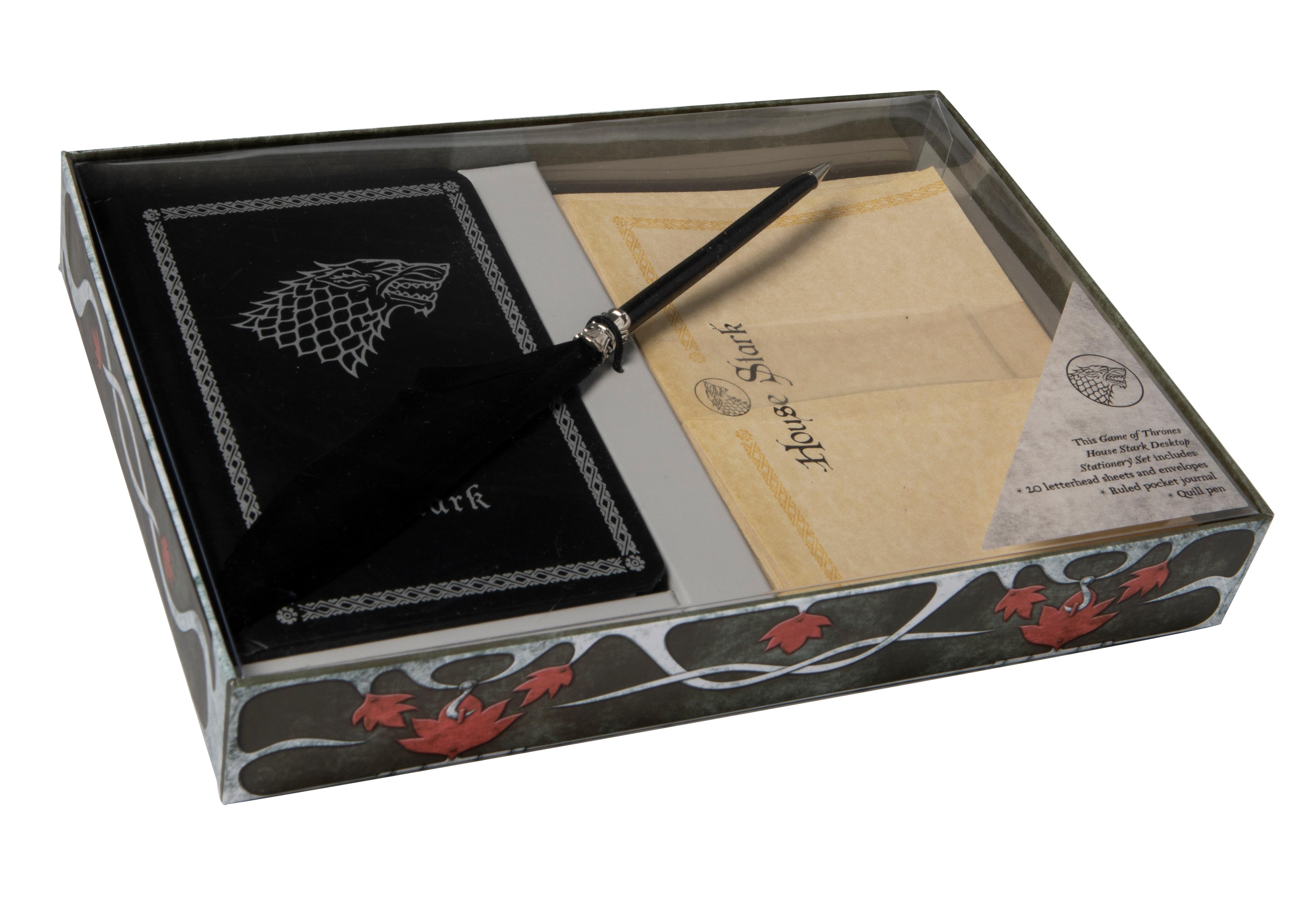 Vorderes Coverbild Game of Thrones: House Stark: Desktop Stationery Set (with Pen)
