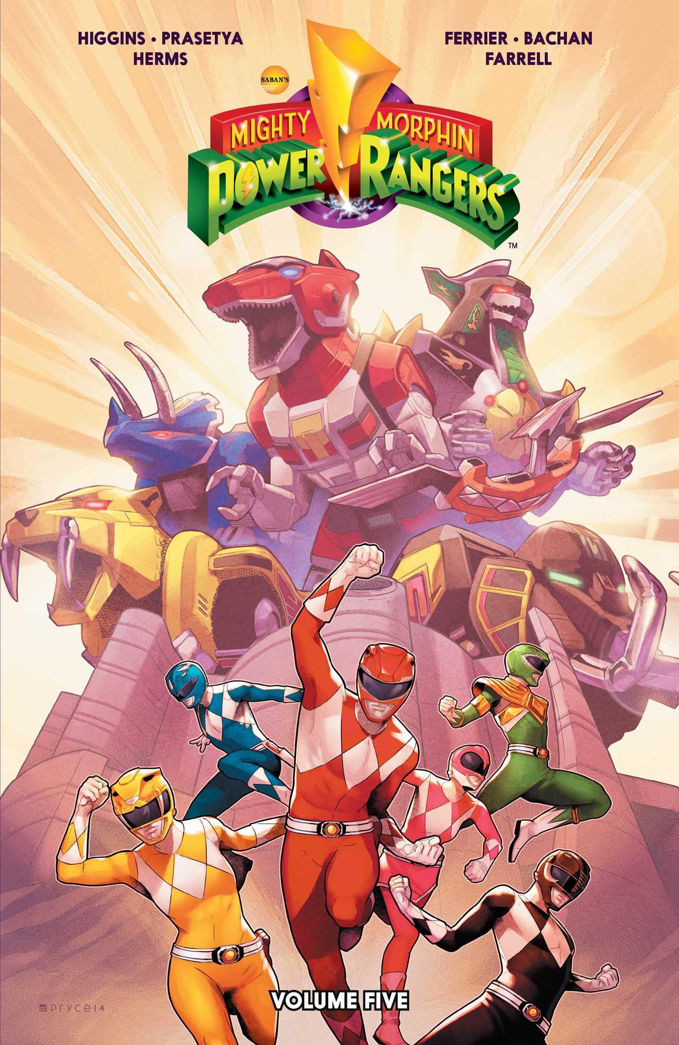 Vorderes Coverbild Mighty Morphin Power Rangers Vol. 5