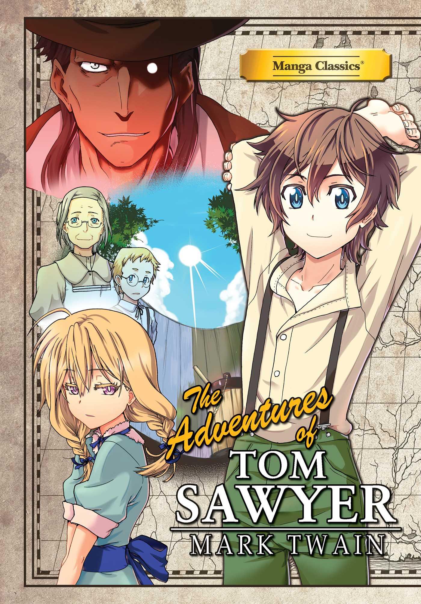 Vorderes Coverbild Manga Classics: The Adventures of Tom Sawyer (Paperback)
