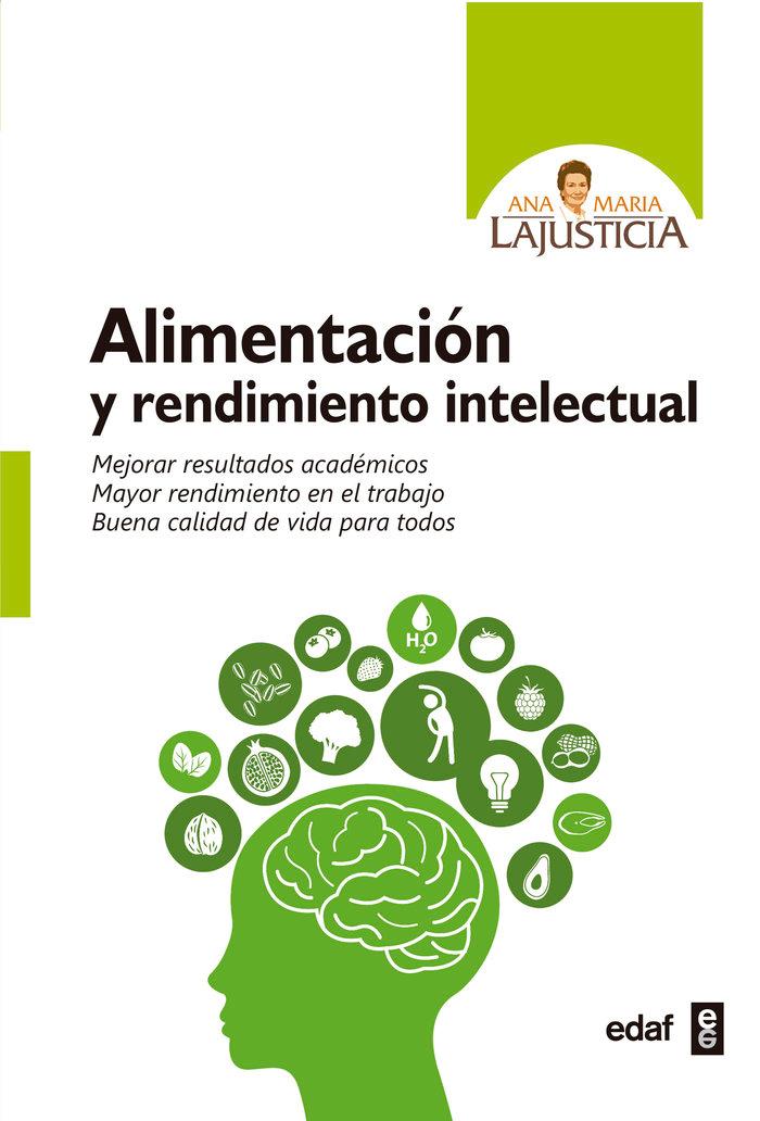 Vorderes Coverbild Alimentacion Y Rendimiento Intelectual