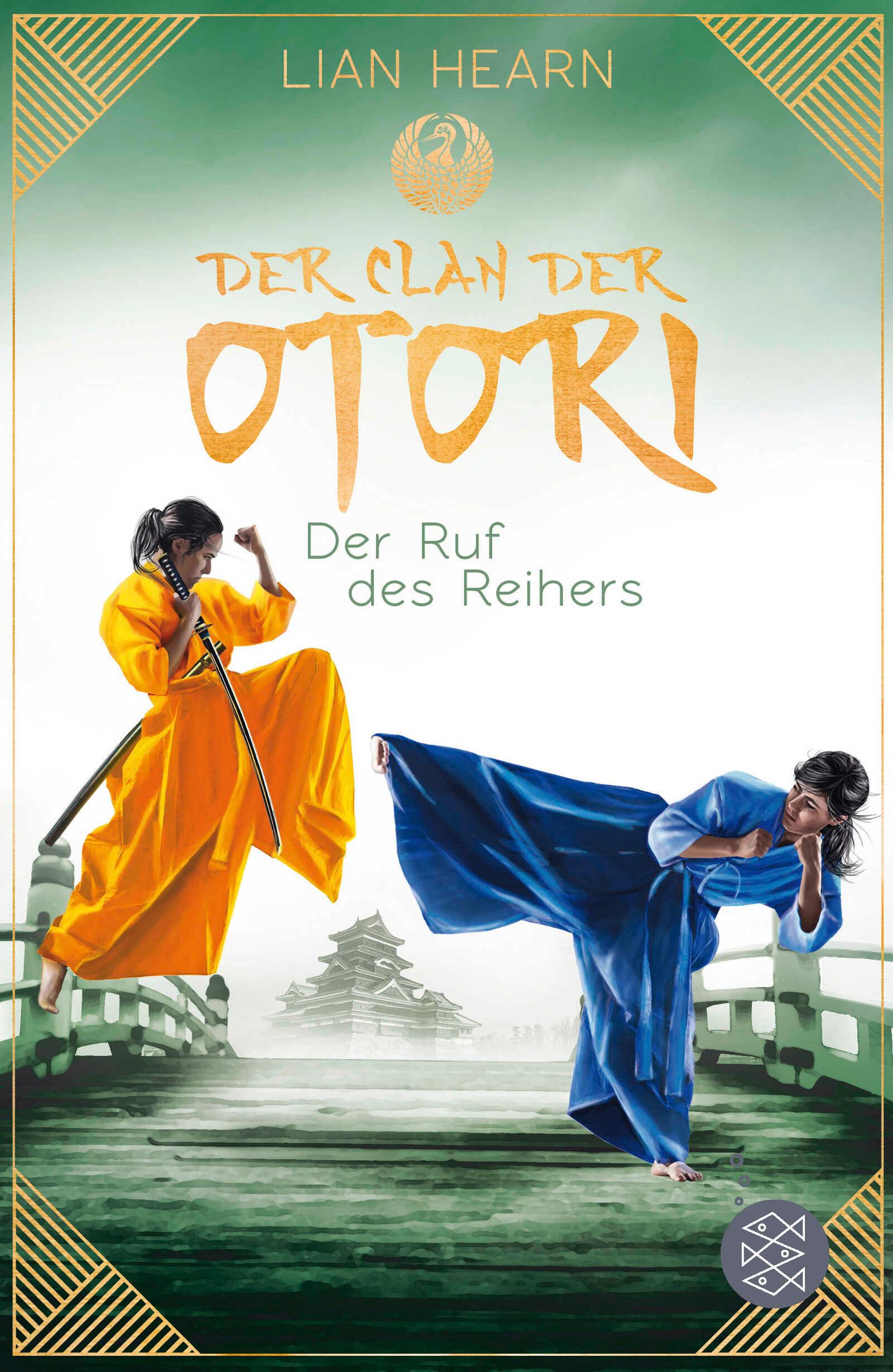Vorderes Coverbild Der Clan der Otori. Der Ruf des Reihers