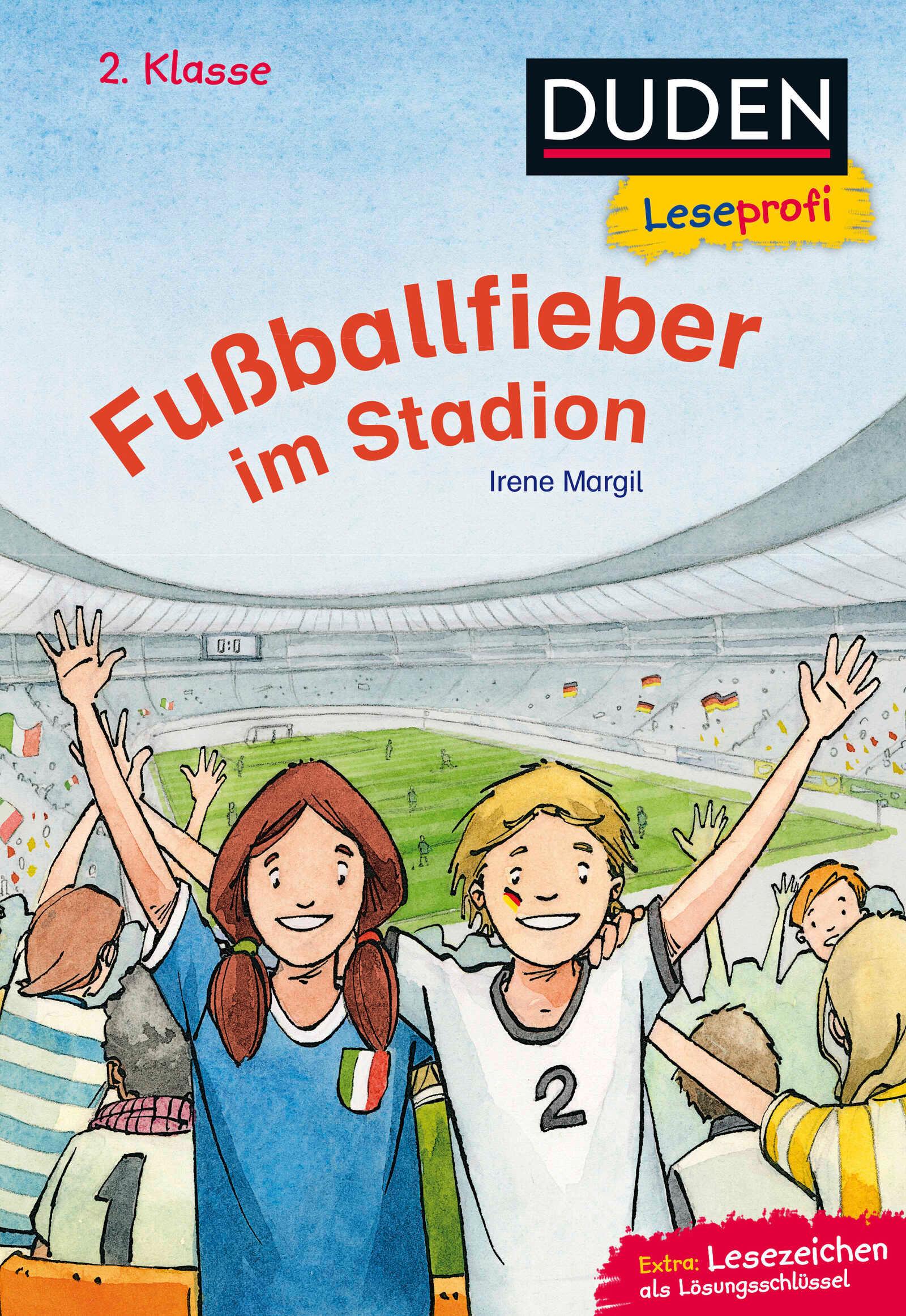 Vorderes Coverbild Leseprofi - Fußballfieber im Stadion, 2. Klasse