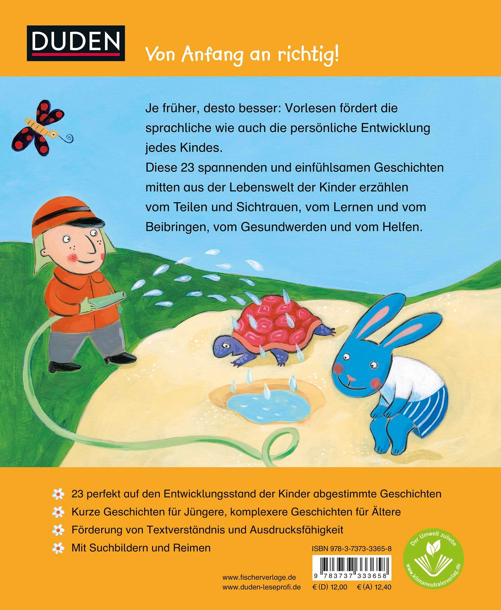Rückseitencover Allererste Vorlesegeschichten