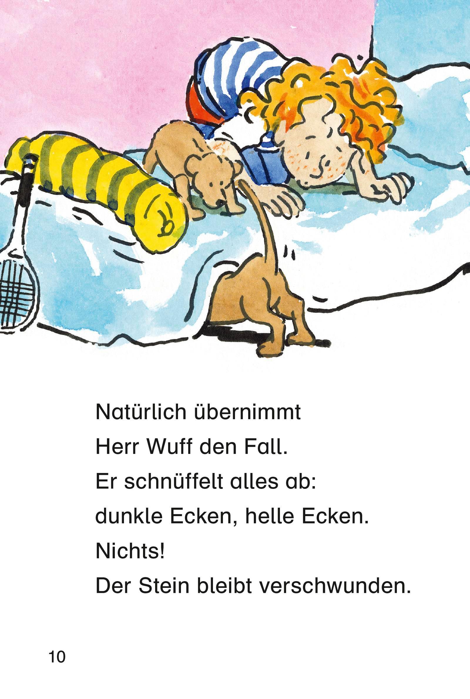 Beispielinhalt (Bild) Leseprofi - Ein Dackel auf heißer Spur, 1. Klasse