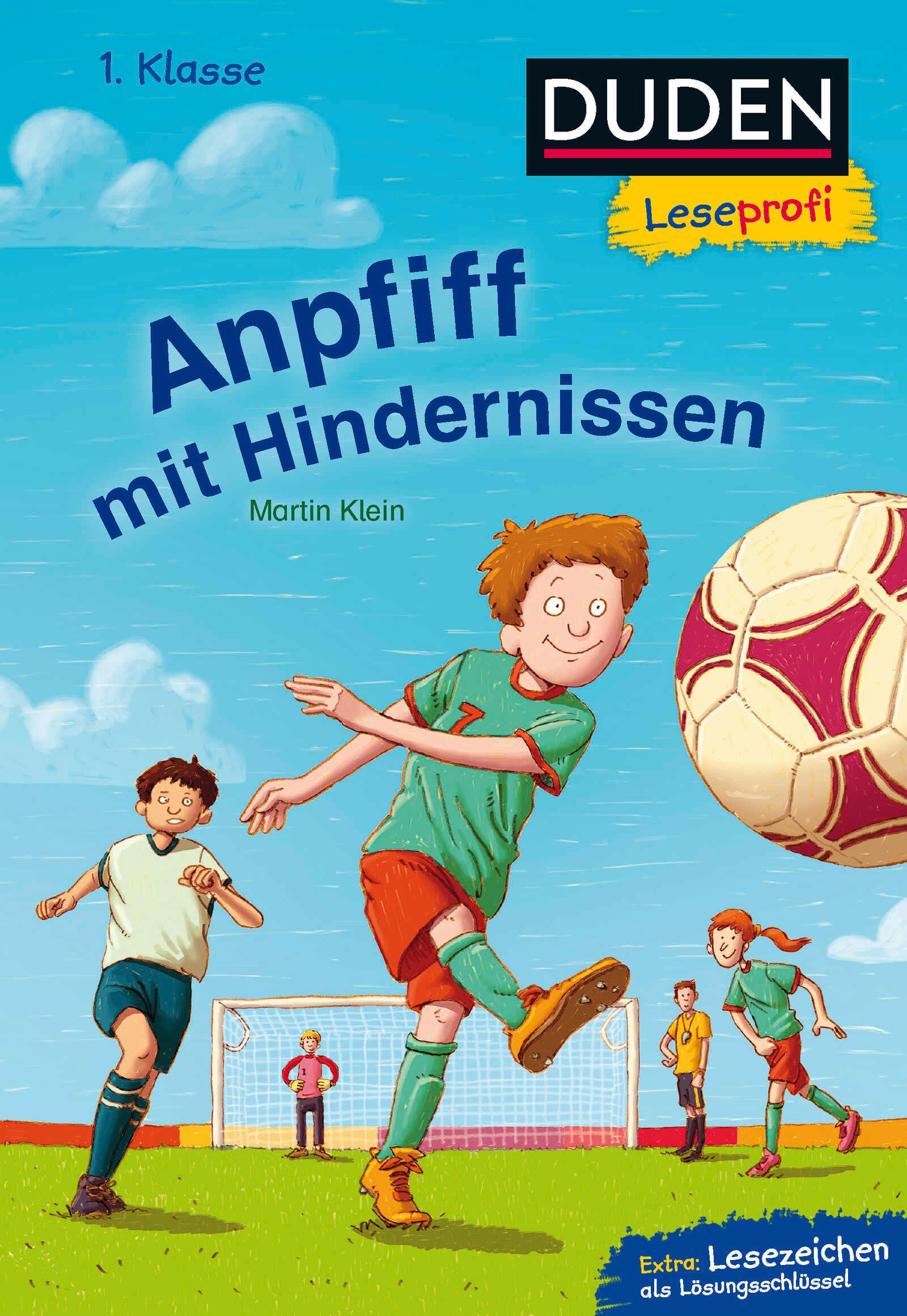 Vorderes Coverbild Leseprofi - Anpfiff mit Hindernissen, 1. Klasse