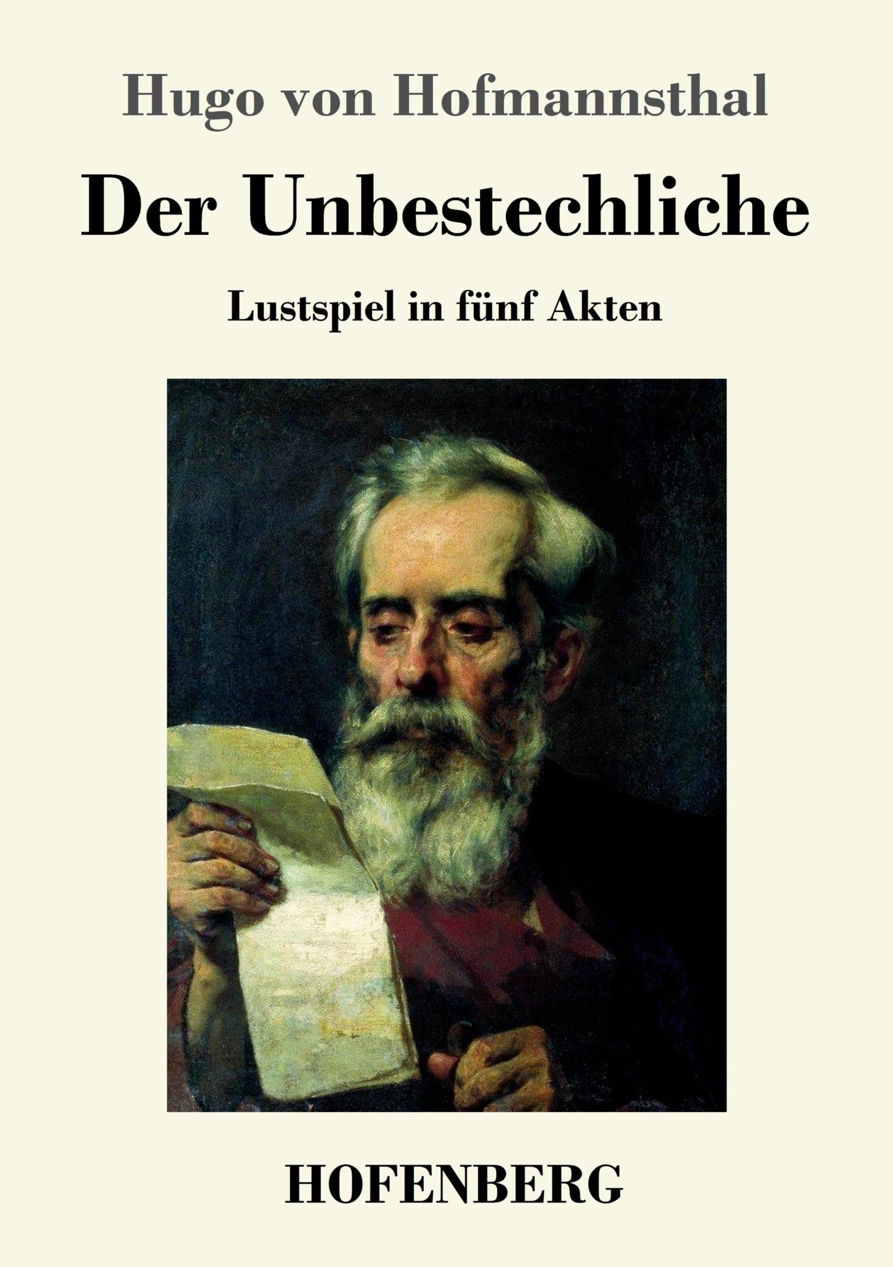 Vorderes Coverbild Der Unbestechliche