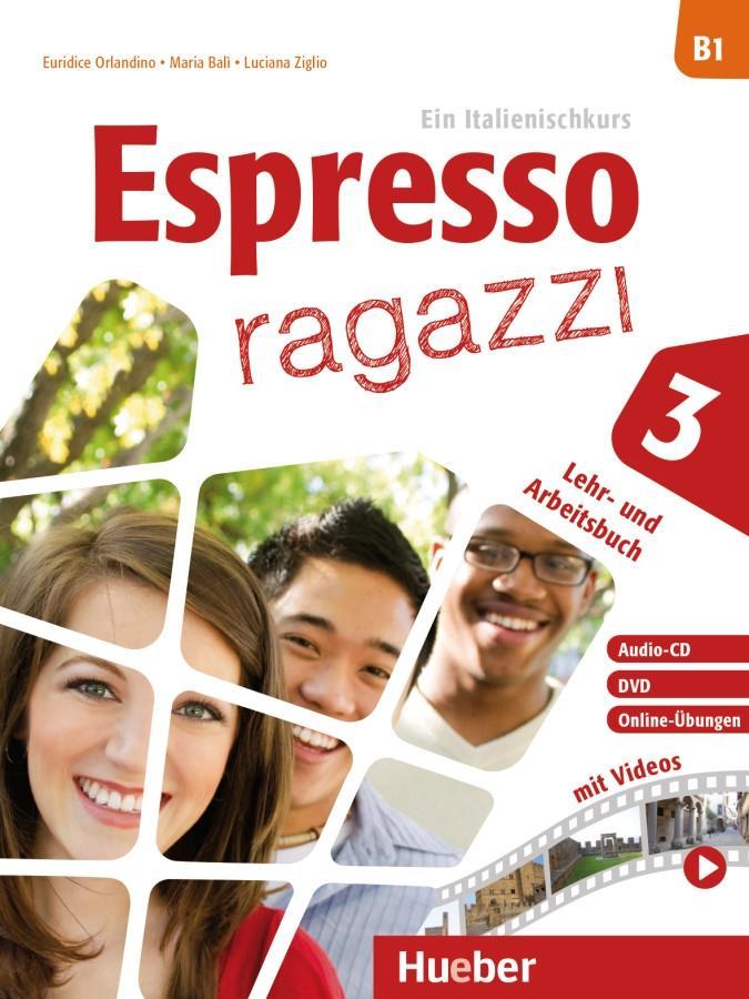 Vorderes Coverbild Espresso ragazzi 3 - Lehr- und Arbeitsbuch mit Audio-CD und DVD