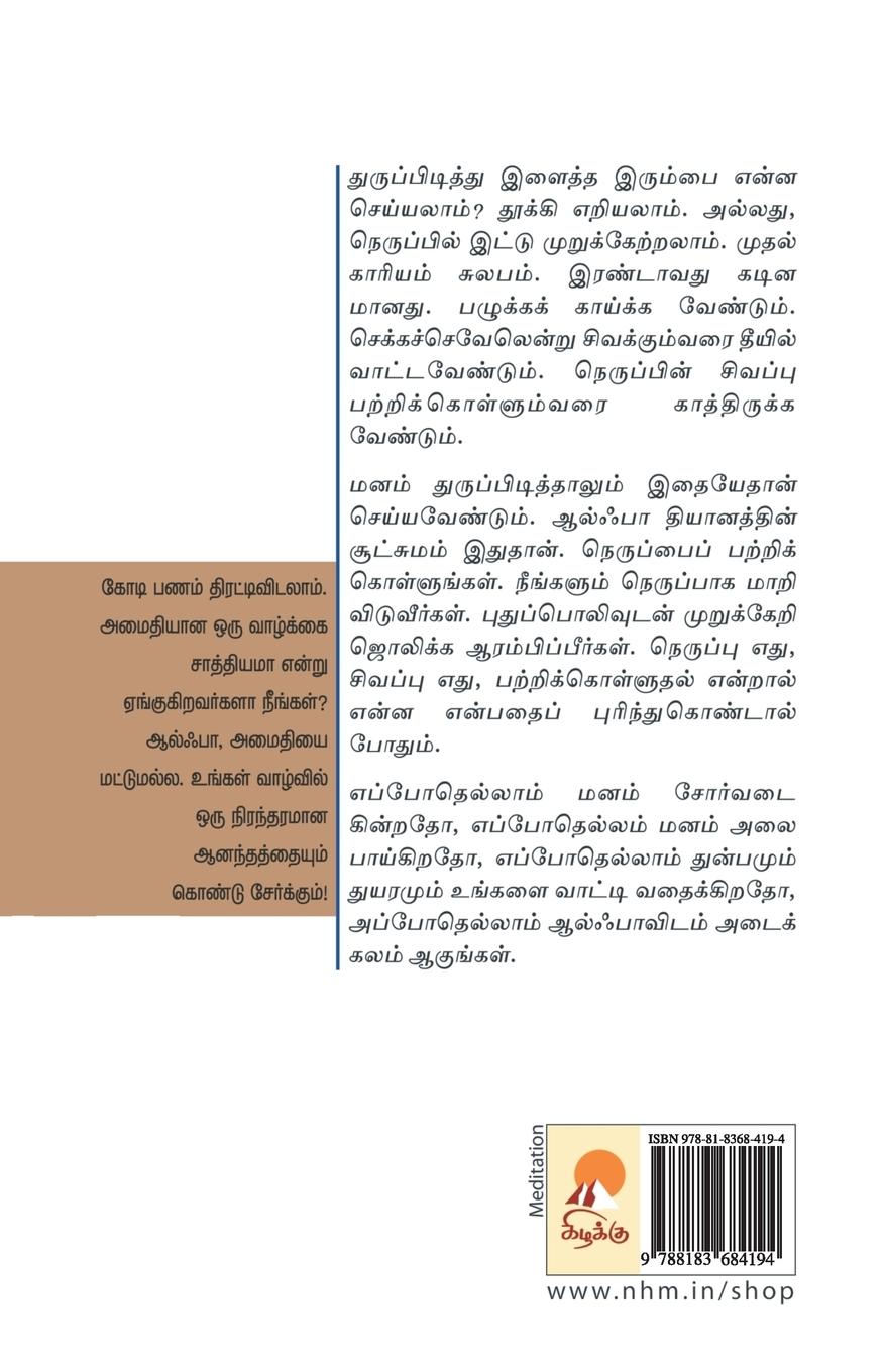 Rückseitencover Alpha Dhyanam