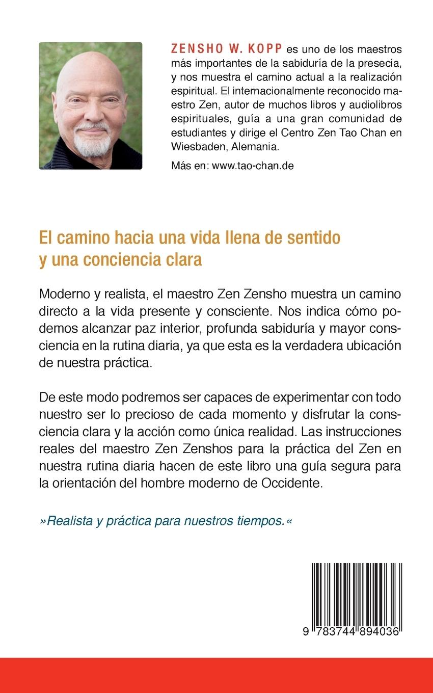 Rückseitencover La vida verdadera mediante el ZEN