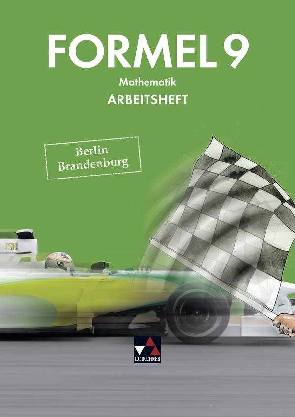 Vorderes Coverbild Formel 9 Arbeitsheft Berlin/Brandenburg