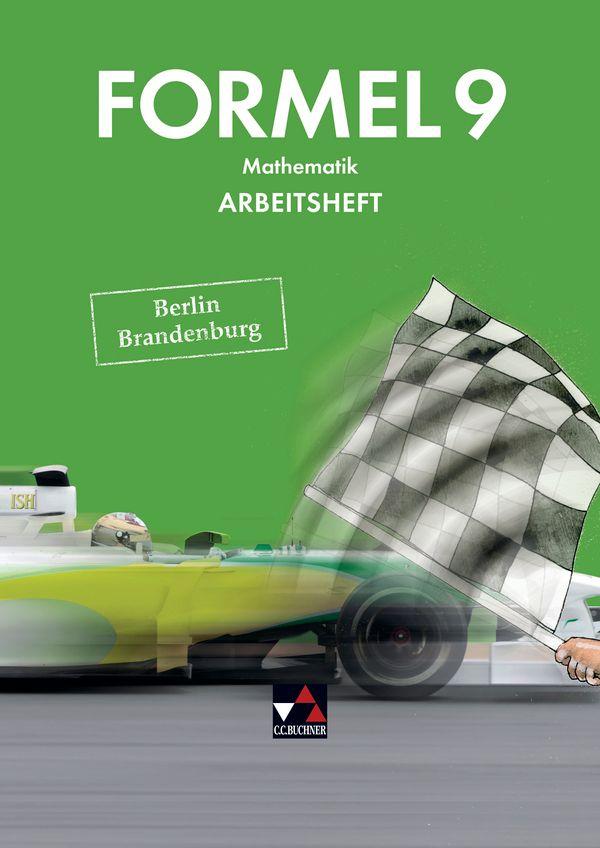 Vorderes Coverbild Formel 9 Arbeitsheft Berlin/Brandenburg