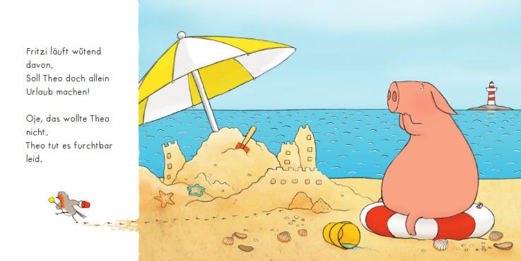Beispielinhalt (Bild) Theo will sich vertragen