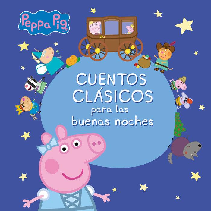 Vorderes Coverbild Peppa Pig. Cuentos clásicos para las buenas noches