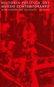 Vorderes Coverbild Historia política del mundo contemporáneo : de 1945 a nuestros días