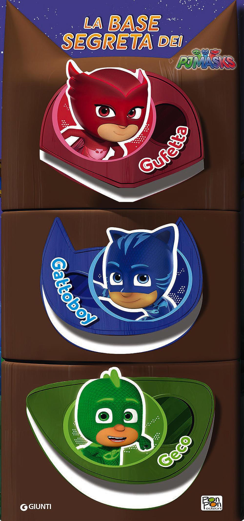 Vorderes Coverbild La base segreta dei Pj Masks. Con adesivi