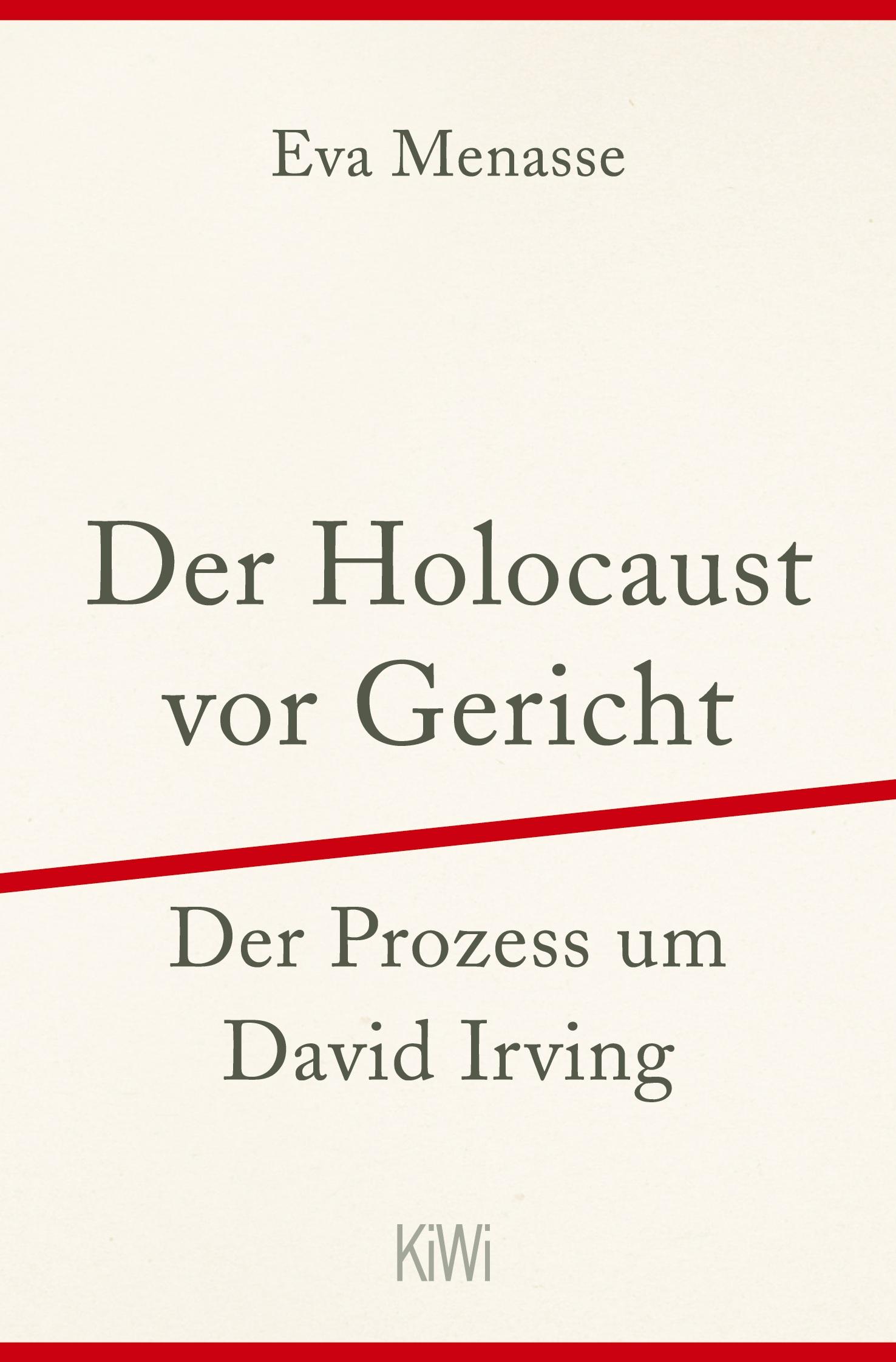 Vorderes Coverbild Der Holocaust vor Gericht