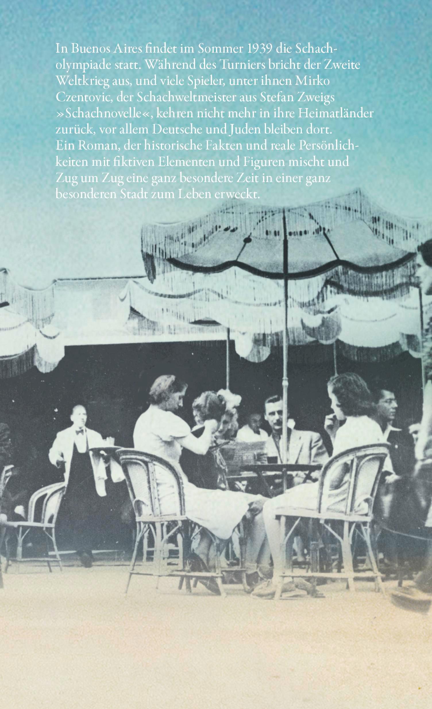 Rückseitencover Die Schachspieler von Buenos Aires