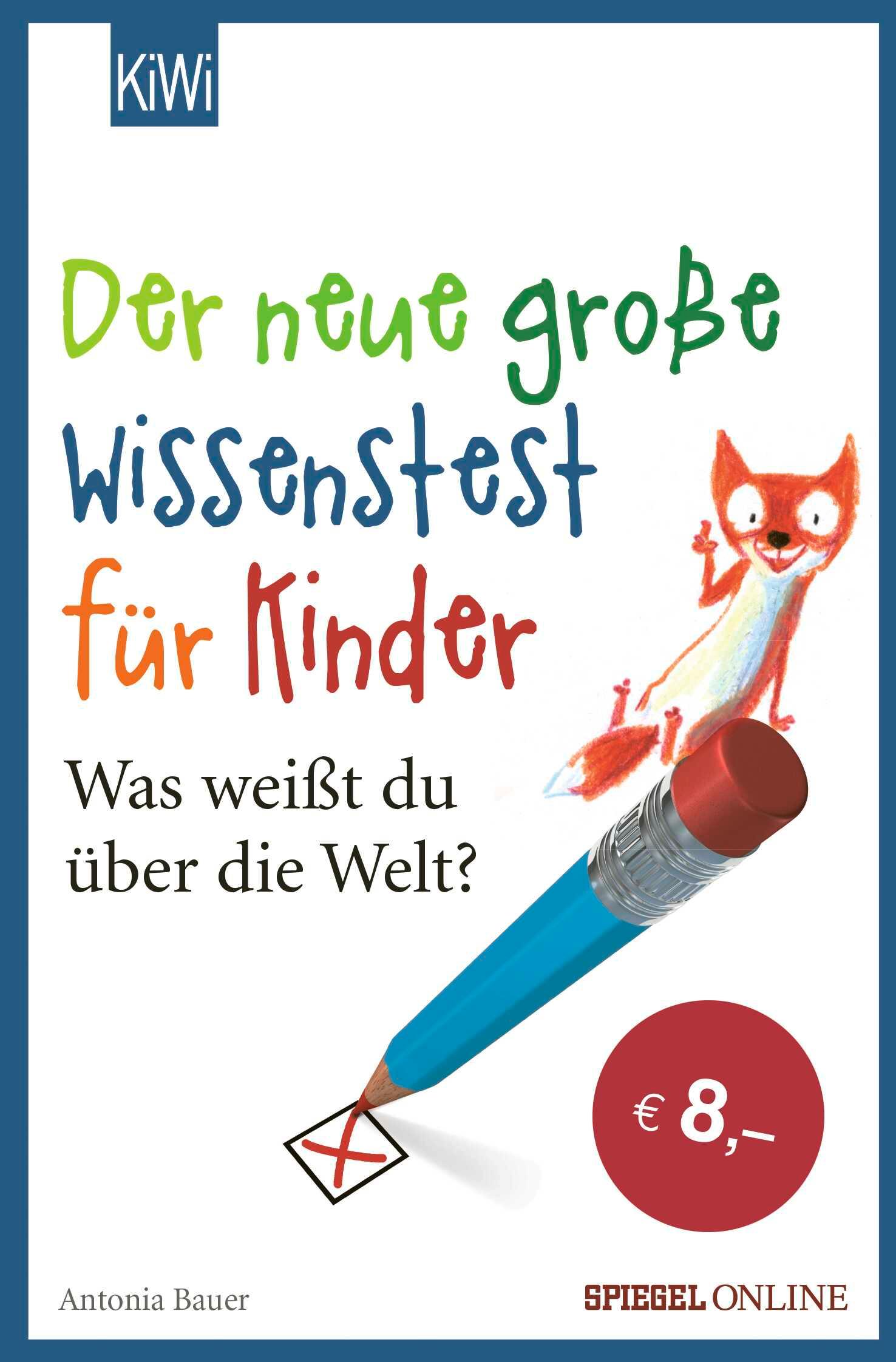 Vorderes Coverbild Der neue große Wissenstest für Kinder