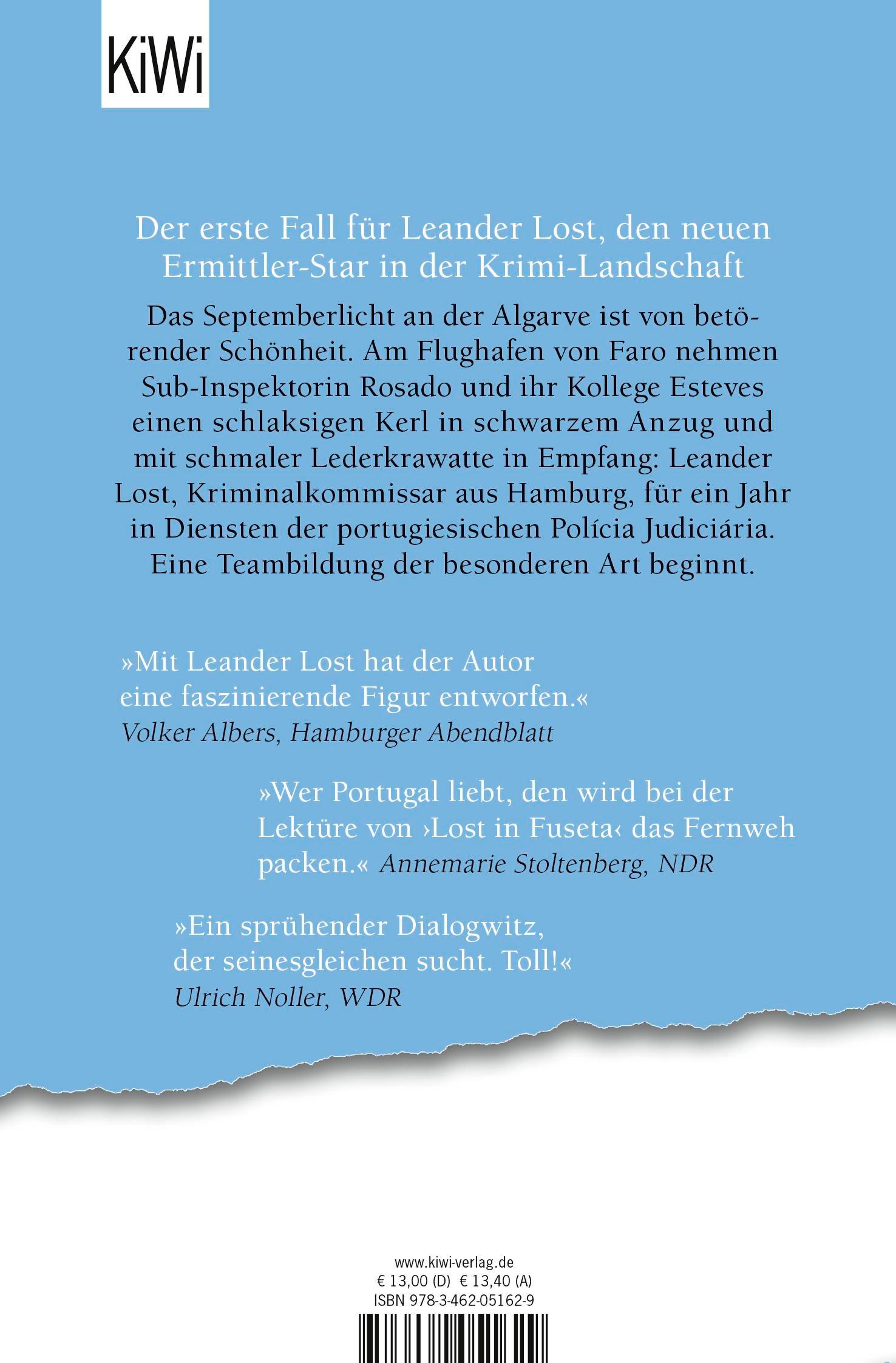 Rückseitencover Lost in Fuseta