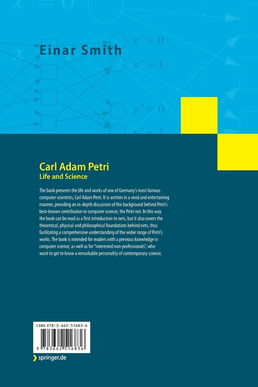Rückseitencover Carl Adam Petri