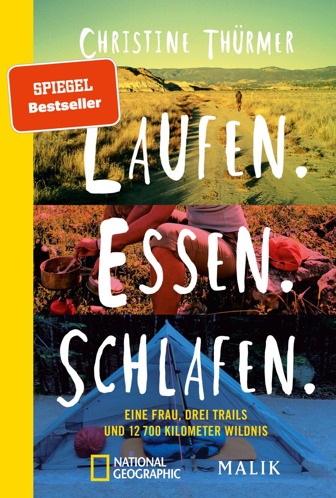 Vorderes Coverbild Laufen. Essen. Schlafen.