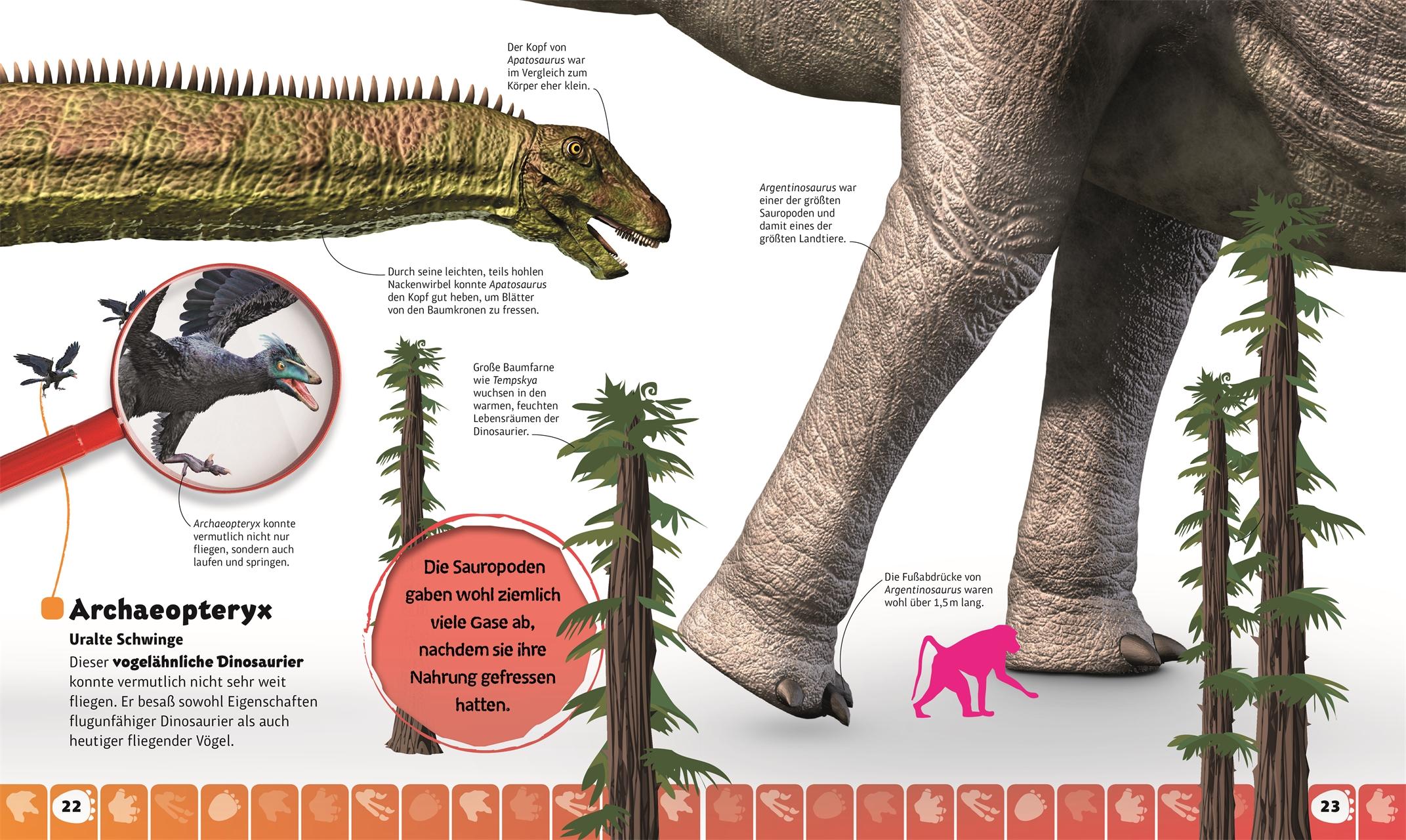 Beispielinhalt (Bild) Dino-Parade von A bis Z