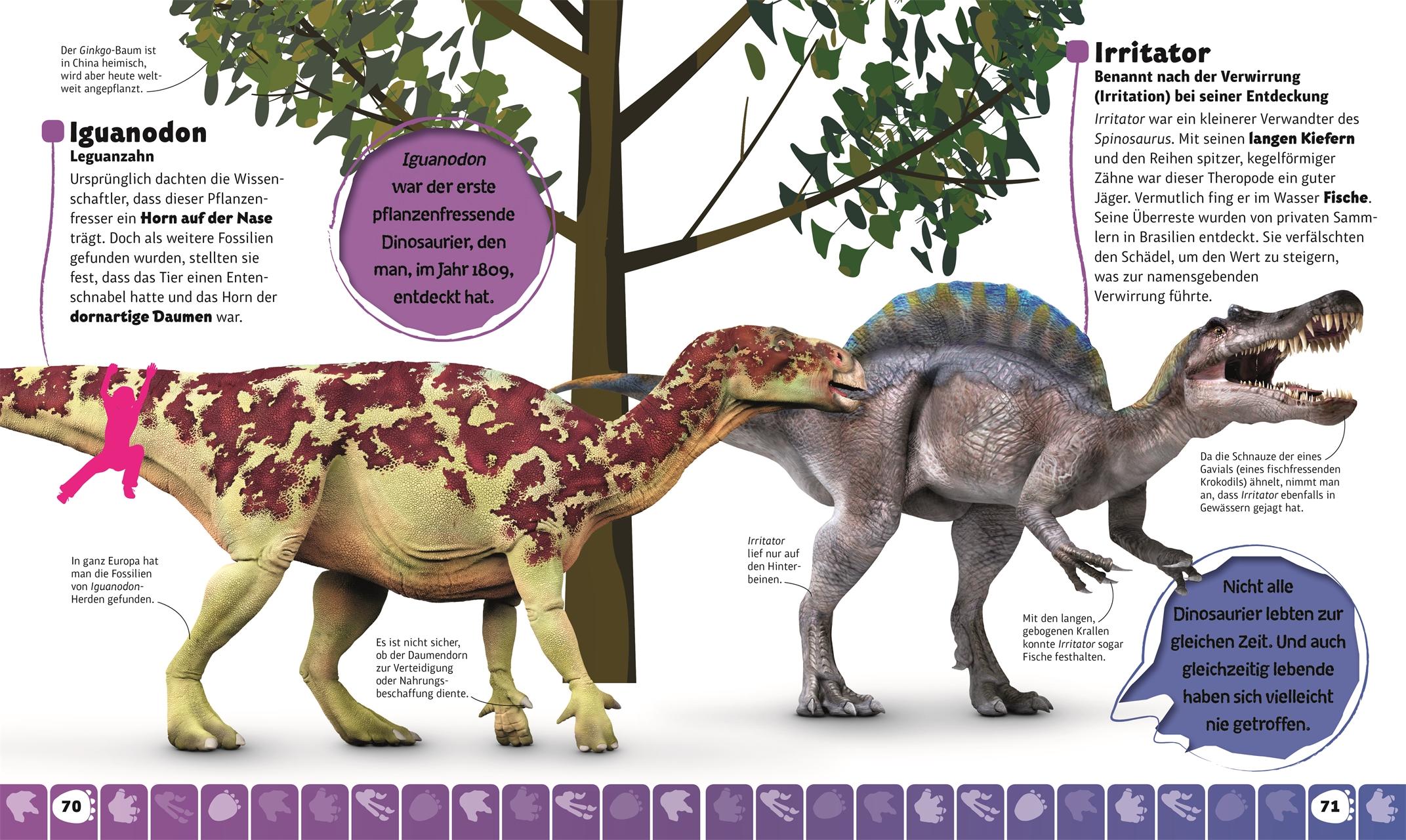 Beispielinhalt (Bild) Dino-Parade von A bis Z