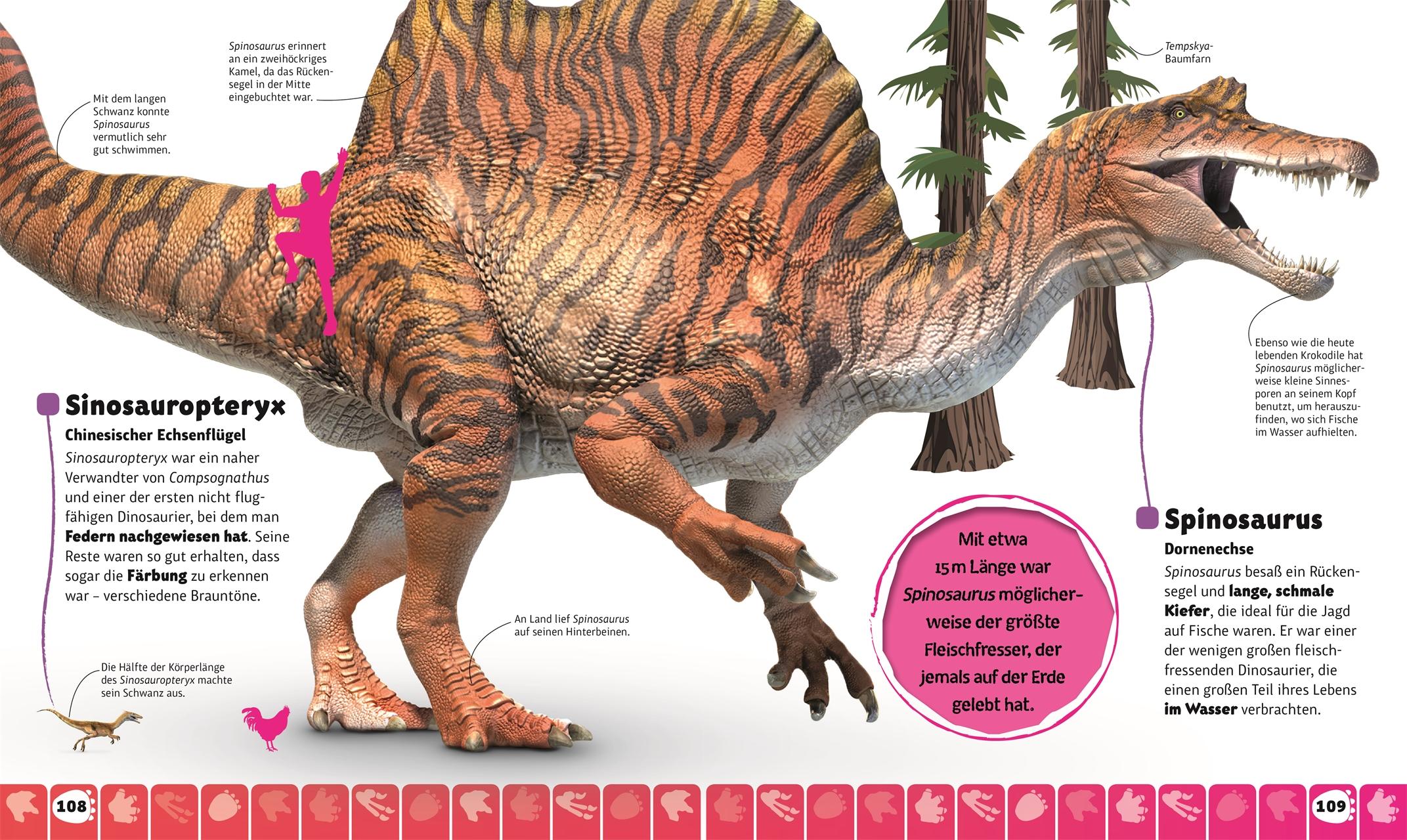 Beispielinhalt (Bild) Dino-Parade von A bis Z