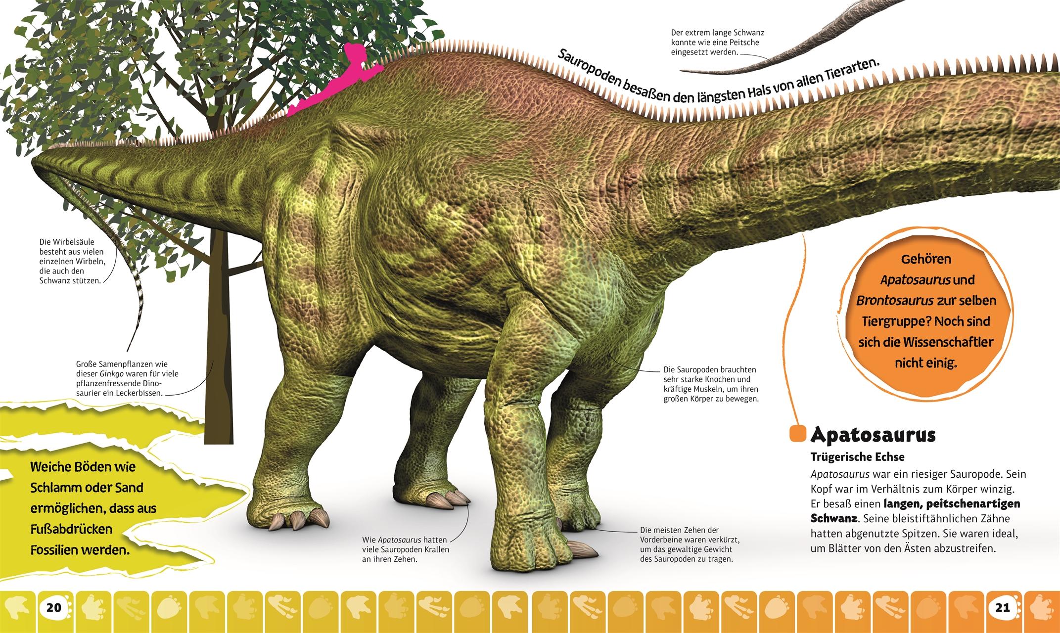 Beispielinhalt (Bild) Dino-Parade von A bis Z