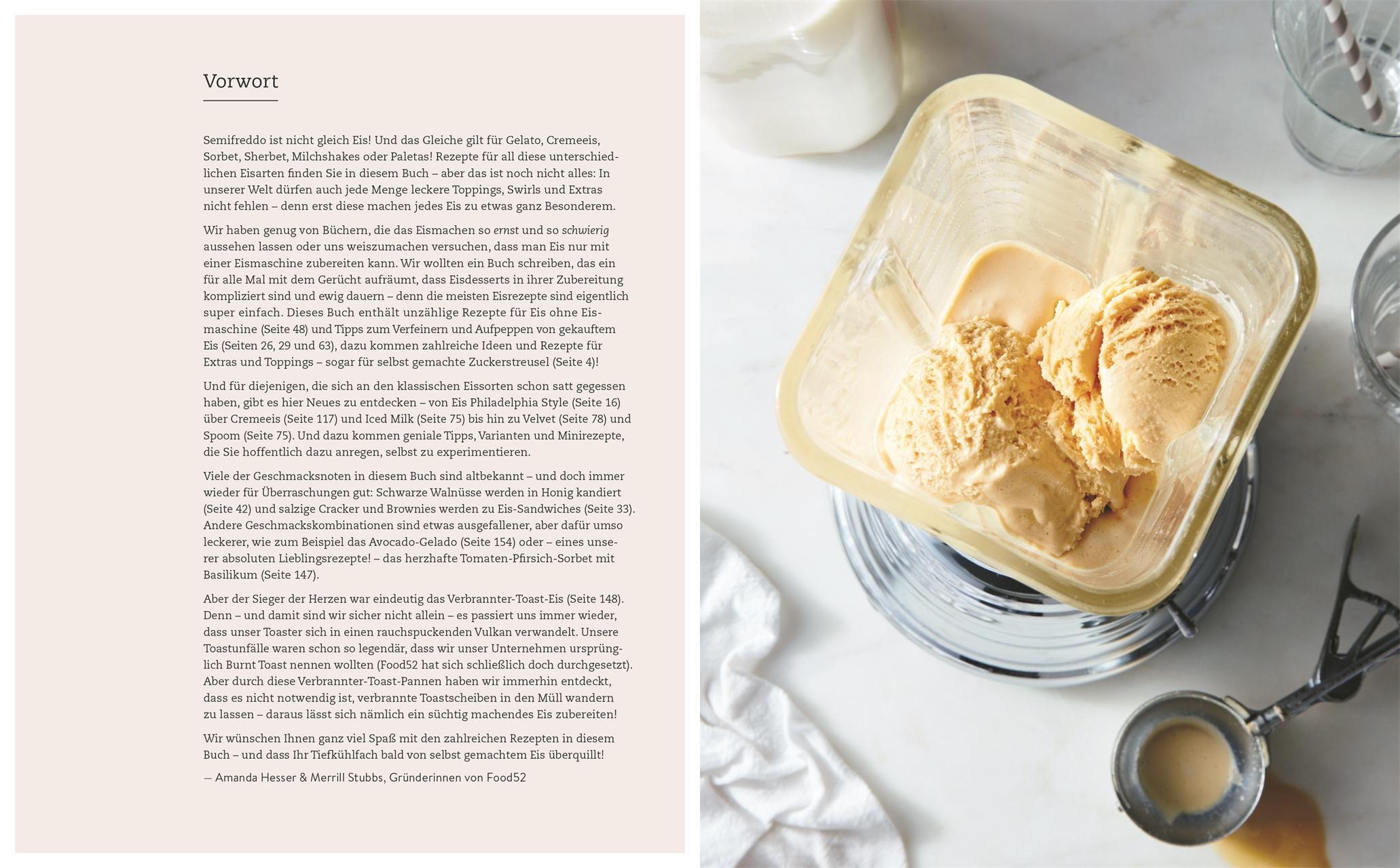 Beispielinhalt (Bild) Eiscreme mal anders