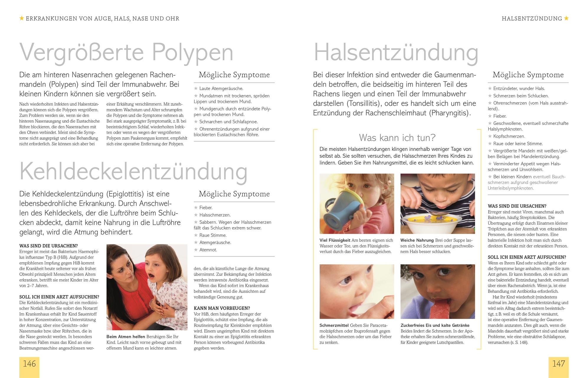 Beispielinhalt (Bild) Eltern-Wissen. Kinderkrankheiten