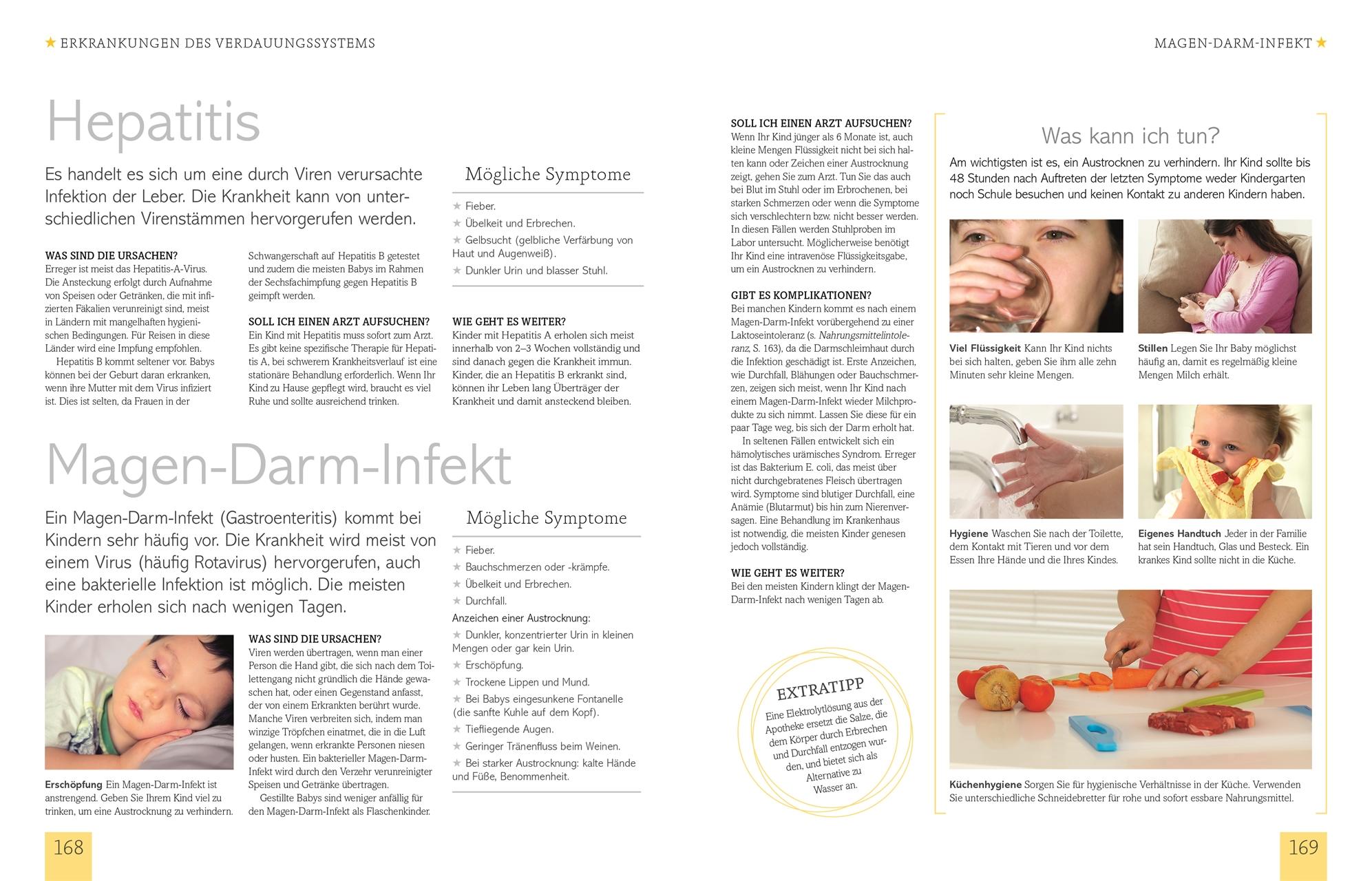 Beispielinhalt (Bild) Eltern-Wissen. Kinderkrankheiten