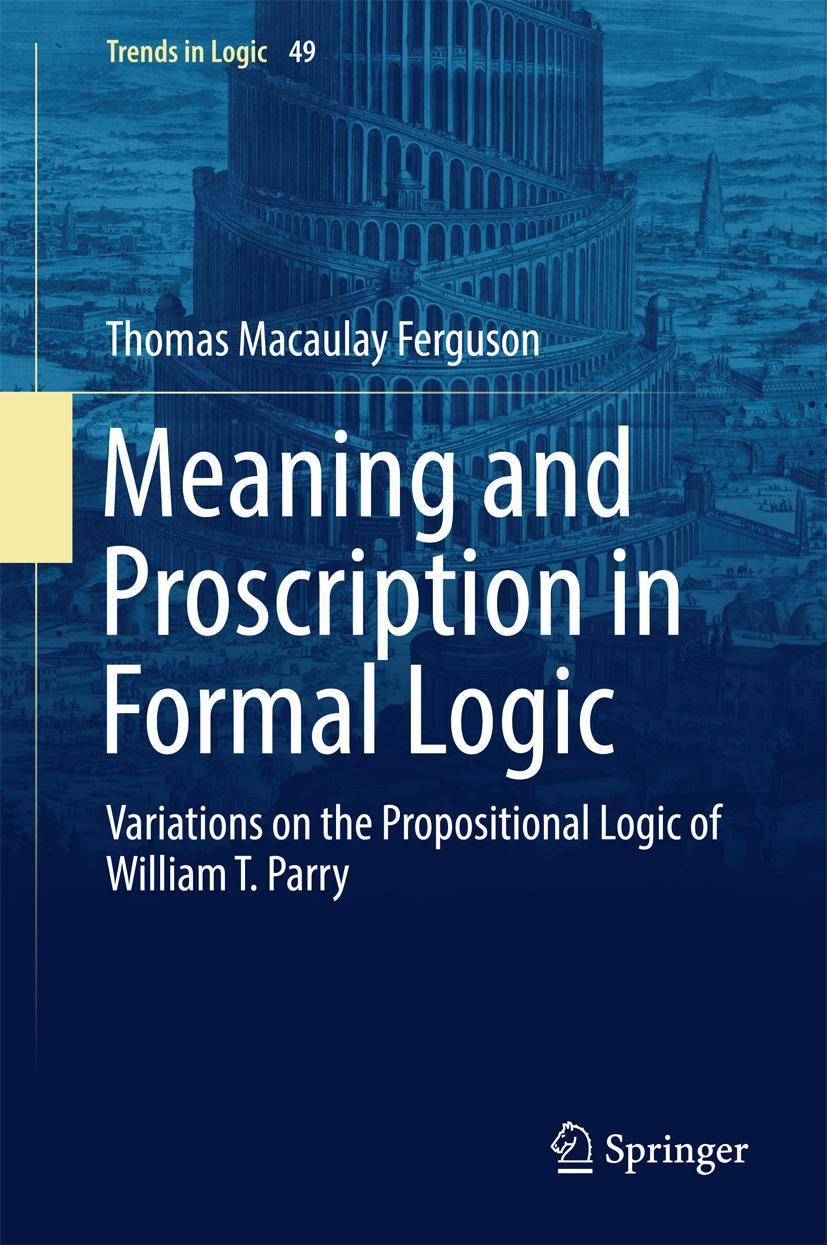 Vorderes Coverbild Meaning and Proscription in Formal Logic