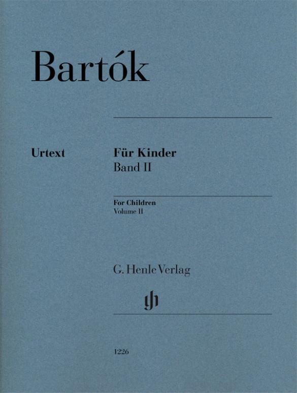 Vorderes Coverbild Bartók, Béla - For Children, Volume II