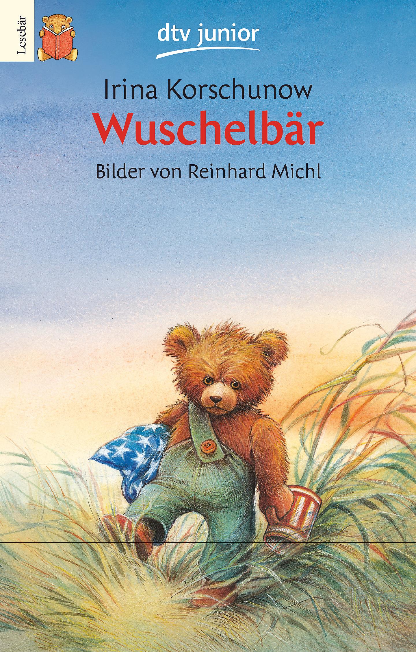 Vorderes Coverbild Wuschelbär. Druckschrift