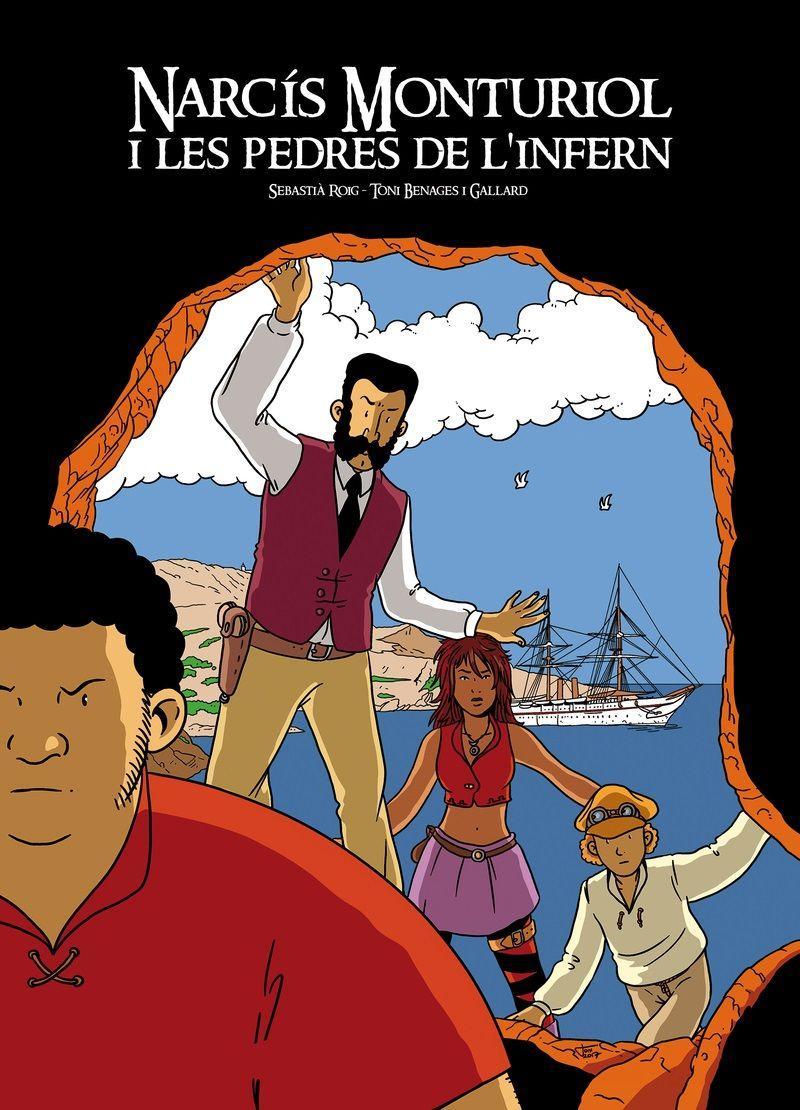 Vorderes Coverbild Narcís Monturiol i les pedres de l'infern