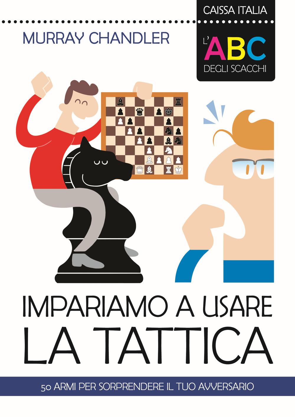 Vorderes Coverbild L' ABC degli scacchi. Impariamo a usare la tattica. 50 armi per sorprendere il tuo avversario