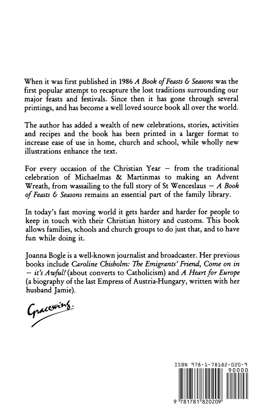 Rückseitencover Book of Feasts and Seasons