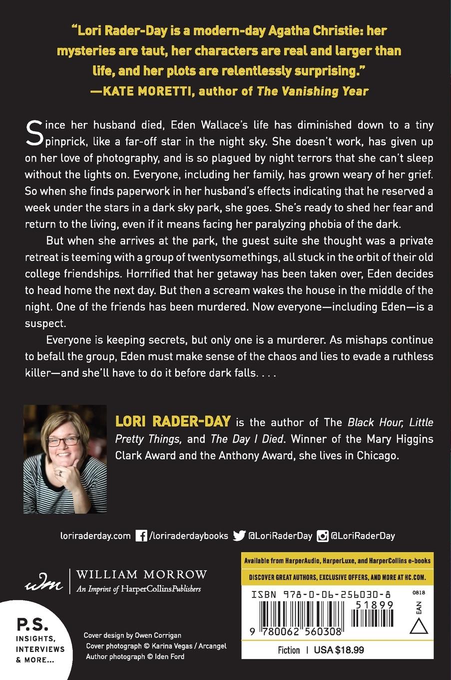 Rückseitencover Under a Dark Sky