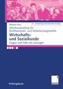 Vorderes Coverbild Wirtschafts- und Sozialkunde